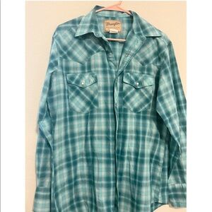 Wrangler Snap Shirt- Ladies- Medium